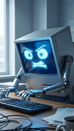 “When Your Computer Is Tired of You | 3D Animated Short”