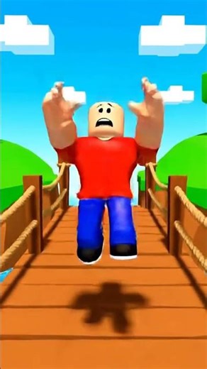 Intense Roblox obby above flowing lava #ceritaanak #dontgiveup #fablestory