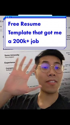 Free Resume Template #code #coding #programming #softwareengineer #techtok #tech #computerscience #devcrew#greenscreen