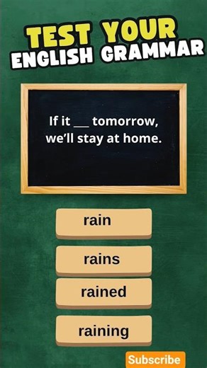 Test Your Grammar Mcq #english #englishgrammar #verbs