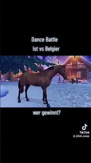 DANCE BATTLE: ISI vs BELGISCHES WARMBLUT 🐴 | Star Stable