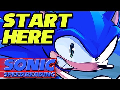 Where to jump into Sonic comics | Sonic Speed Reading