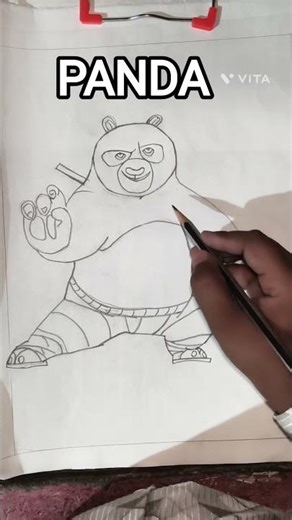 Kung fu panda drawing//legend panda drawing//panda imeg and drawing.