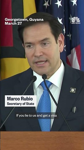 Rubio defends ICE detainment of Tufts graduate student