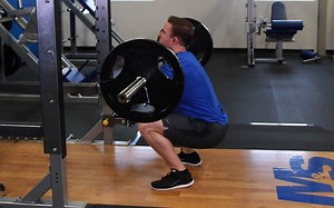 Narrow Stance Front Squat