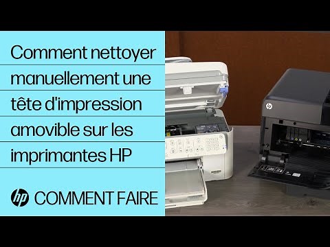 Comment nettoyer manuellement une tête d'impression amovible sur les imprimantes HP | HP Support