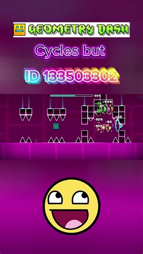 Cycles but SPEED CHANGAS in Geometry Dash #geometrydash #robtop