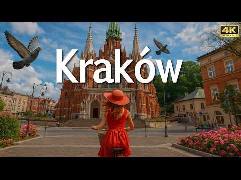 🇵🇱🚴🏾Bike Ride Across Krakow – Discover Poland’s Most Beautiful City in 4K