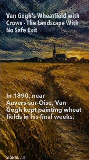 Why Van Gogh's Wheatfield with Crows Feels Trapped