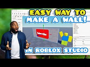 How To Make a Wall in Roblox Studio (Beginner Tutorial 2025)