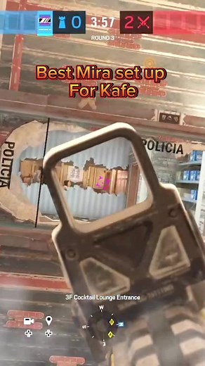 Best Mira Set Up for Top Floor Defense on Kafe | Rainbow Six Siege
