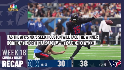 NFL Week 18 recap: Steelers clinch AFC North, Myles Garrett sets NFL sack record, Rams head to NFC playoffs