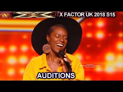 Shan 25 yo Session Singer “Never Enough” SIMON IS BLOWN AWAY AUDITIONS week 3 X Factor UK 2018