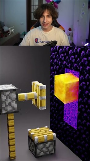 Minecraft vs Real Life #Shorts #Seven