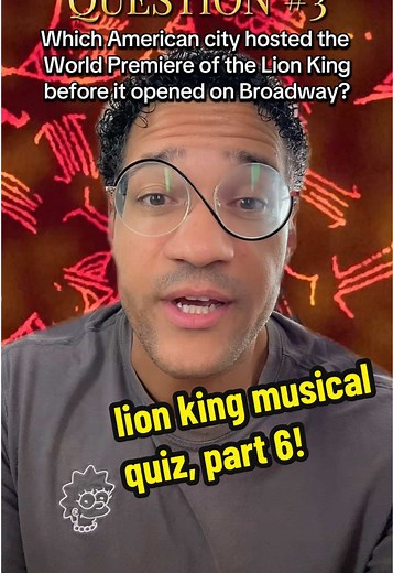 Test Your Knowledge with The Lion King Musical Quiz