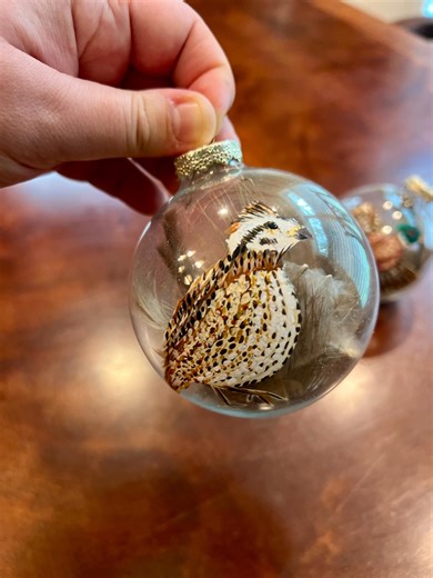 Hand Painted Birds || Glass Ornaments - Etsy