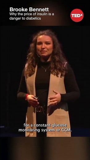 Why the price of insulin is a danger to diabetics #shorts #tedx