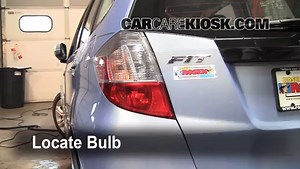 Rear Turn Signal Replacement on a 2010 Honda Fit 1.5L 4 Cyl.