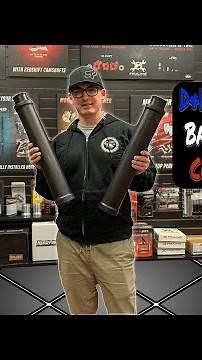 Sound Comparison D&D Billet Cat Big Bore Baffle vs Vortex Baffle Harley Davidson