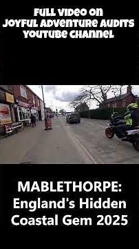 🌊 MABLETHORPE BEACH VIBES 2025 🏖️ Golden Sands & Seaside Magic | British Coastal Gem