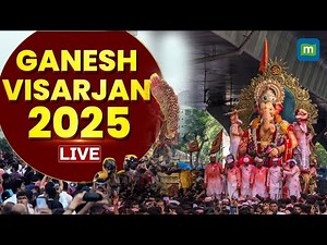 Ganpati Visarjan LIVE Updates:Grand Visarjan Of Lalbaugcha Raja LIVE | Lalbaugcha Raja Visarjan LIVE