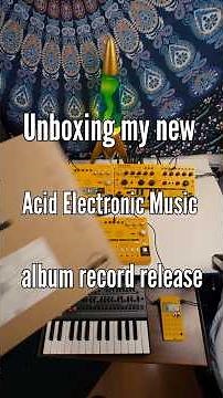 Unboxing my new Vinyl Record release Universal Acid Jams