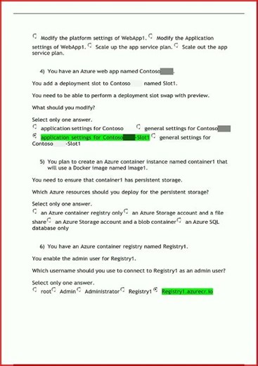 Az 104 Renewal Exam Qs And Ansnew video