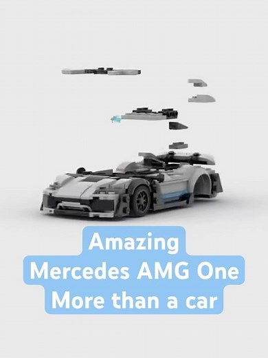Mercedes AMG One lego build #supercars #mercedes #amg #afol #lego #лего #legoaddict #legomoc #build