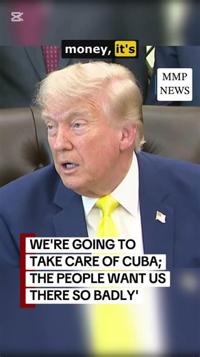 Donald Trump's Take on Cuba Sanctions #News #Cuba #Shorts
