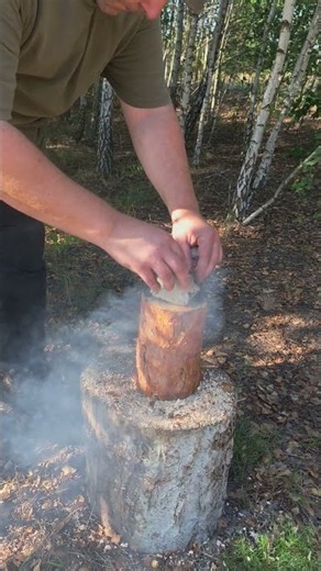The Ultimate Survival Fire: How to Make a Swedish Torch