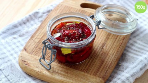 Poivrons marinés maison faciles