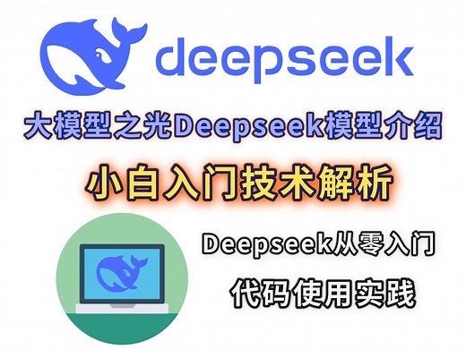 国产大模型之光Deepseek模型介绍！小白也能懂的技术解析，Deepseek从零入门 代码使用实践(附教程)