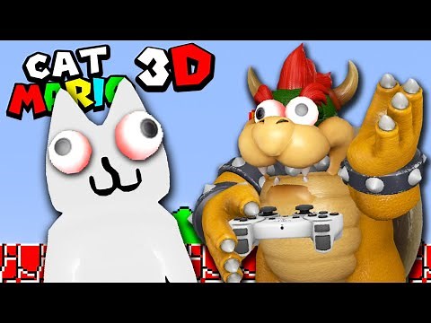 NEW CAT MARIO 3D!!! | Bowser Plays NEW Cat Mario 3D Like PRO