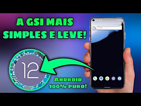 A GSI mais leve! 🤩 AOSP 100% puro Android 12.1 (12L) para VÁRIOS aparelhos! (Review + Download)