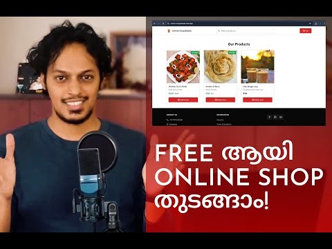 FREE Online Shop തുടങ്ങാം | Simple Beginner Level Setup | Website in Malayalam | Build With Justin