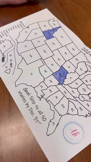 4 states in January! 😄 Thank you CA and RI 🥰 #akkraftsandcreations #january #salesmap #shopsmall #shopsmallbiz #linkinbio #fyp #viral | Kay Creates