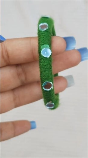 !DIY skills thread bangles Step- by -Step 💖Quick DIY 💖🫰#viral #videos #shorts