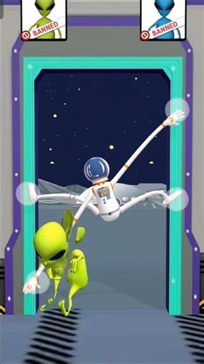 Alien And Astronaut Level🤣#viral #shorts