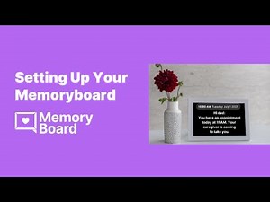 Setting Up Your Memoryboard