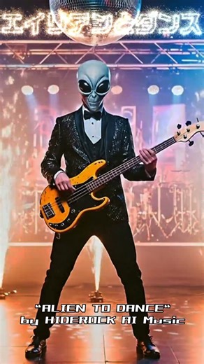 Alien To Dance (エイリアンとダンス) #aimusic #funk #bass
