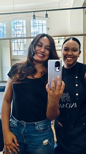 Taking my hair from grey to grey-t! 😜 Thanks for another year of good hair days @excentriconkloof and thanks for your TLC tender loving Charne care 😉 | Tracey Lange