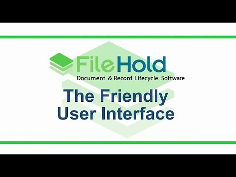 FileHold - The Friendly Software Interface