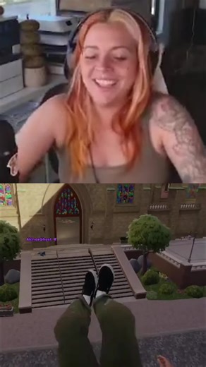 fell. laughed. tried again. failed again 🖤 #Skate #StreamerLife #FunnyStreamer