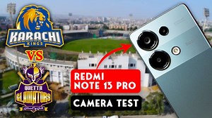 Redmi Note 13 Pro camera review with camera samples and video test . Here is a complete Redmi Note 13 camera test review also check out the camera and video quality. This is a complete vlog of PSL match between Quetta Gladiators and Karachi Kings along with camera test. . #RedmiNote13Pro #CameraTest #CameraReview #Phonebolee | Phonebolee.com