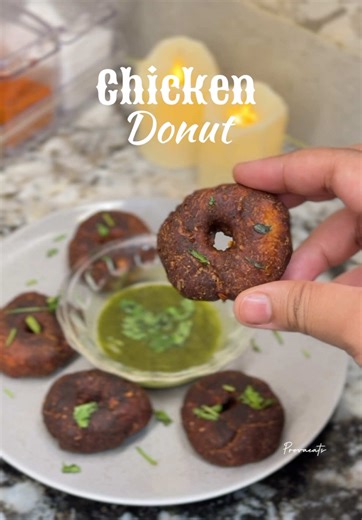 Quick and Easy Chicken Donut Recipe for Iftar