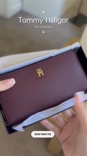 𝐔𝐒 𝐒𝐇𝐎𝐏 | 𝐎𝐧𝐥𝐢𝐧𝐞 𝐒𝐭𝐨𝐫𝐞 on Instagram: "Affordable everyday wallet✨ Tommy Hilfiger wallet in burgundy $75 #tommyhilfiger #wallet #everydaywallet #usshoplb #lebanonfashion"