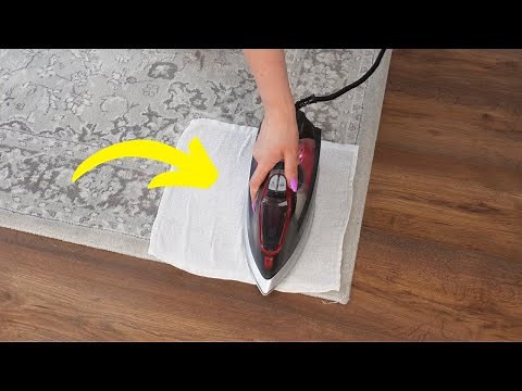 The stains on the carpet will disappear. Just use an IRON