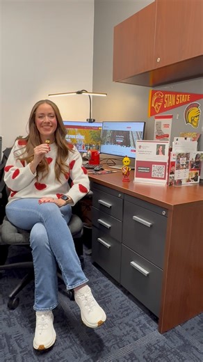 Stan State is on campus! Merced College students—meet Elizabeth Monroe, your Stan State admissions rep, now available in the Career & Transfer Center. Stop by, ask questions, and plan your next step after Merced College! #MercedCollege #StanState #TransferReady #WOWPartnership | Merced College