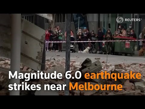 Magnitude 6.0 earthquake strikes near Melbourne