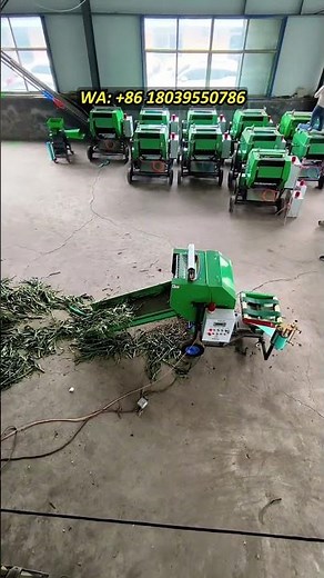 Model 50 Round Fully Automatic Silage Baling & Wrapping Machine | Hay Baler Wrapper 2026